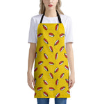 Doodle Japanese Sushi Pattern Print Apron