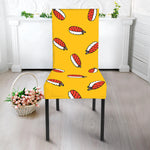 Doodle Japanese Sushi Pattern Print Dining Chair Slipcover