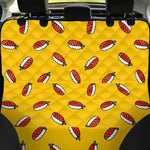 Doodle Japanese Sushi Pattern Print Pet Car Back Seat Cover