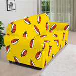 Doodle Japanese Sushi Pattern Print Sofa Cover