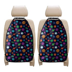Doodle Planets Pattern Print Car Seat Organizers