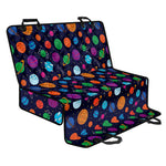 Doodle Planets Pattern Print Pet Car Back Seat Cover