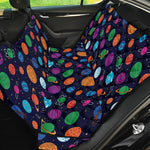 Doodle Planets Pattern Print Pet Car Back Seat Cover