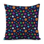 Doodle Planets Pattern Print Pillow Cover
