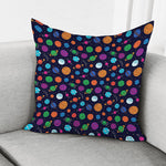 Doodle Planets Pattern Print Pillow Cover