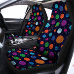 Doodle Planets Pattern Print Universal Fit Car Seat Covers