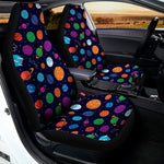 Doodle Planets Pattern Print Universal Fit Car Seat Covers