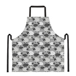 Doodle Sheep Pattern Print Apron