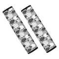 Doodle Sheep Pattern Print Car Seat Belt Covers