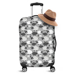 Doodle Sheep Pattern Print Luggage Cover