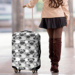 Doodle Sheep Pattern Print Luggage Cover