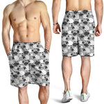 Doodle Sheep Pattern Print Men's Shorts