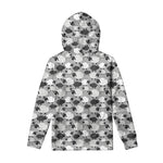 Doodle Sheep Pattern Print Pullover Hoodie