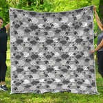 Doodle Sheep Pattern Print Quilt