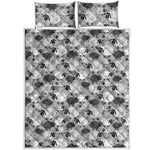 Doodle Sheep Pattern Print Quilt Bed Set
