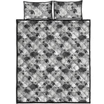 Doodle Sheep Pattern Print Quilt Bed Set