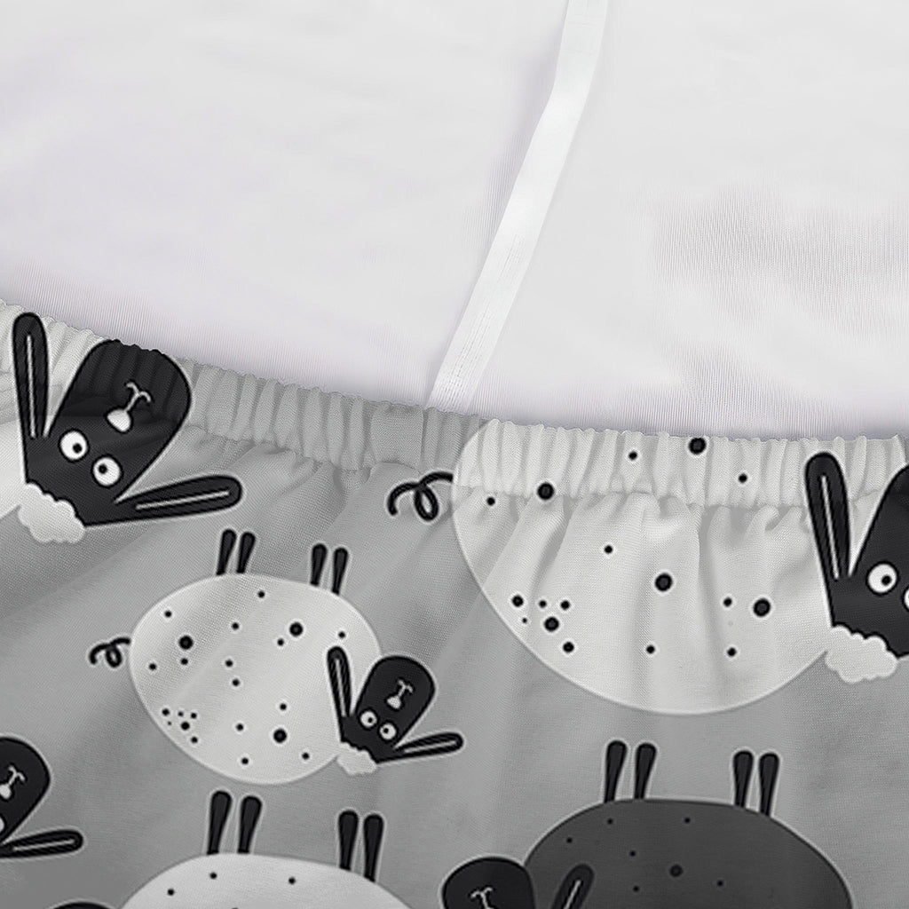 Doodle Sheep Pattern Print Sofa Cover
