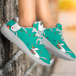 Doodle Unicorn Pattern Print Sport Shoes GearFrost