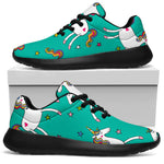Doodle Unicorn Pattern Print Sport Shoes GearFrost