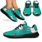 Doodle Unicorn Pattern Print Sport Shoes GearFrost