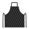 Dot Geometric Square Pattern Print Apron