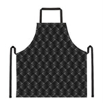 Dot Geometric Square Pattern Print Apron