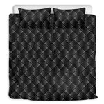 Dot Geometric Square Pattern Print Duvet Cover Bedding Set