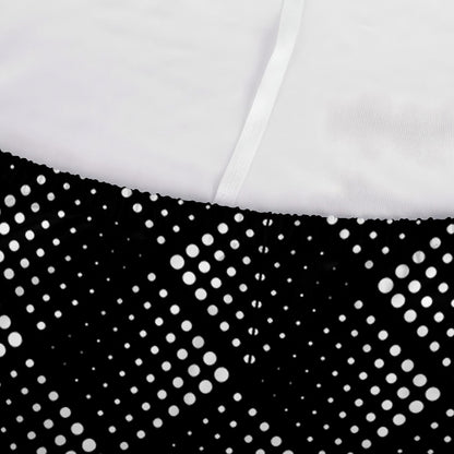 Dot Geometric Square Pattern Print Sofa Cover