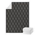 Dot Geometric Triangle Pattern Print Blanket
