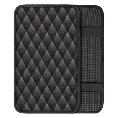 Dot Geometric Triangle Pattern Print Car Center Console Cover