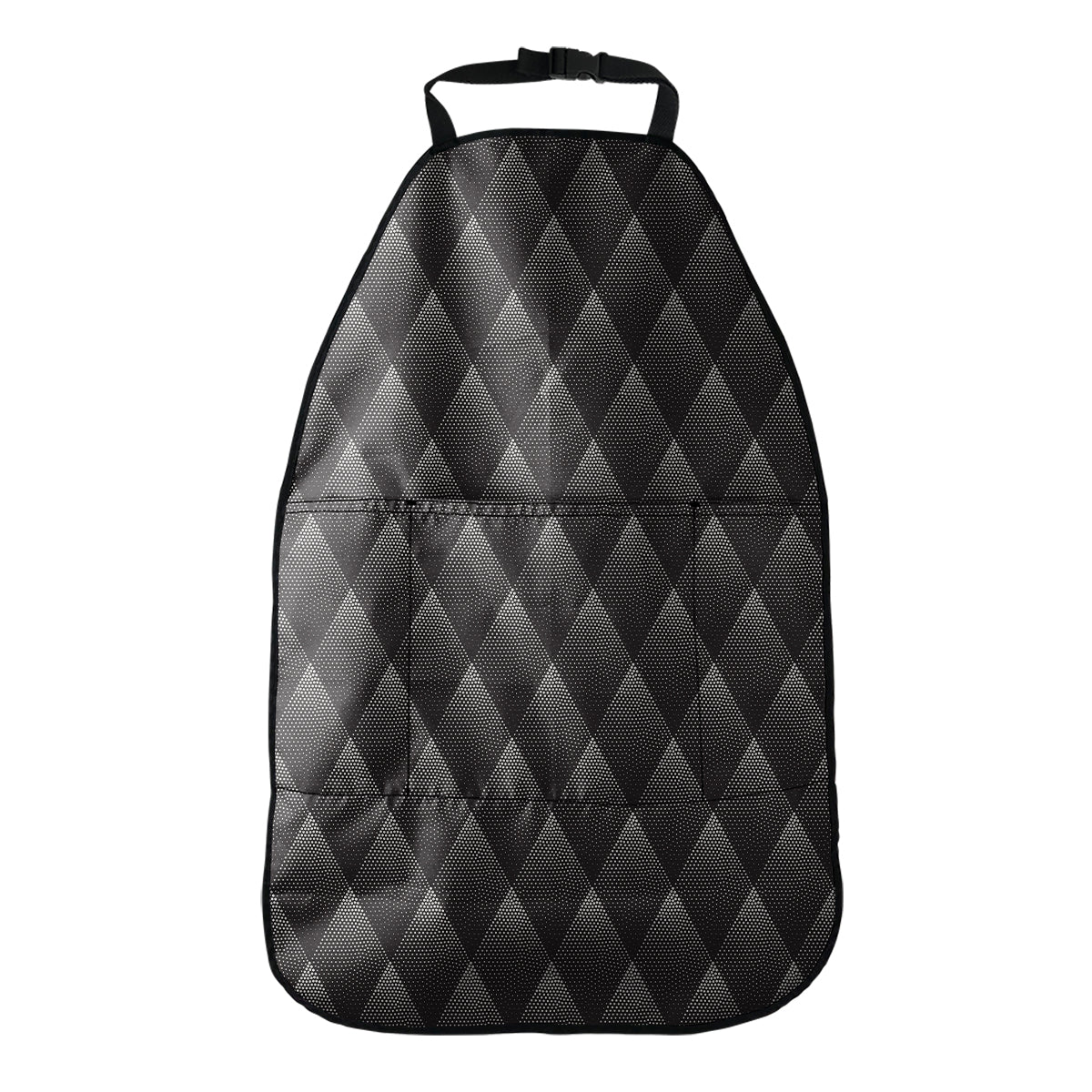 Dot Geometric Triangle Pattern Print Car Seat Organizers