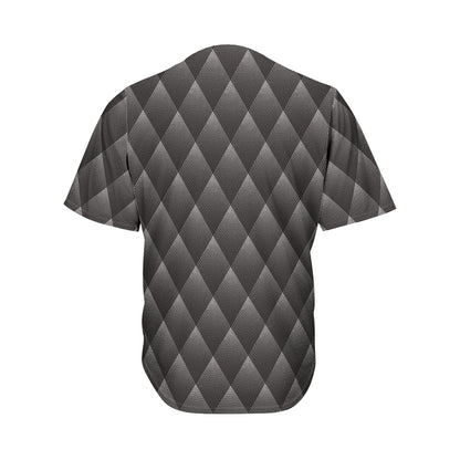 Dot Geometric Triangle Pattern Print Men's Baseball Jersey