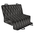 Dot Geometric Triangle Pattern Print Pet Car Back Seat Cover