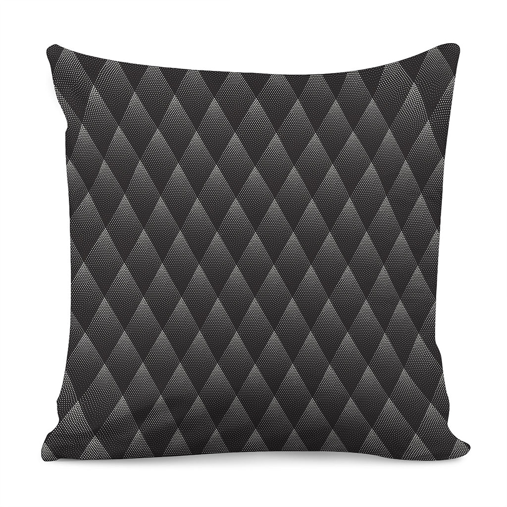 Dot Geometric Triangle Pattern Print Pillow Cover