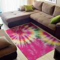 Double Tie Dye Print Floor Mat