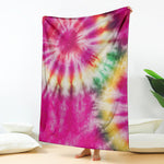 Double Tie Dye Print Blanket