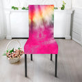 Double Tie Dye Print Dining Chair Slipcover