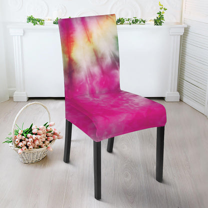 Double Tie Dye Print Dining Chair Slipcover