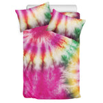 Double Tie Dye Print Duvet Cover Bedding Set