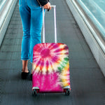 Double Tie Dye Print Luggage Cover