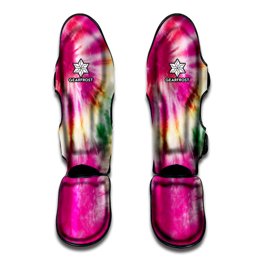 Double Tie Dye Print Muay Thai Shin Guard