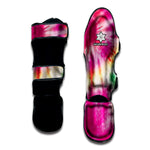 Double Tie Dye Print Muay Thai Shin Guard