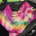 Double Tie Dye Print Pet Car Back Seat Cover