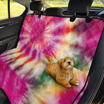 Double Tie Dye Print Pet Car Back Seat Cover
