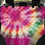 Double Tie Dye Print Pet Car Back Seat Cover