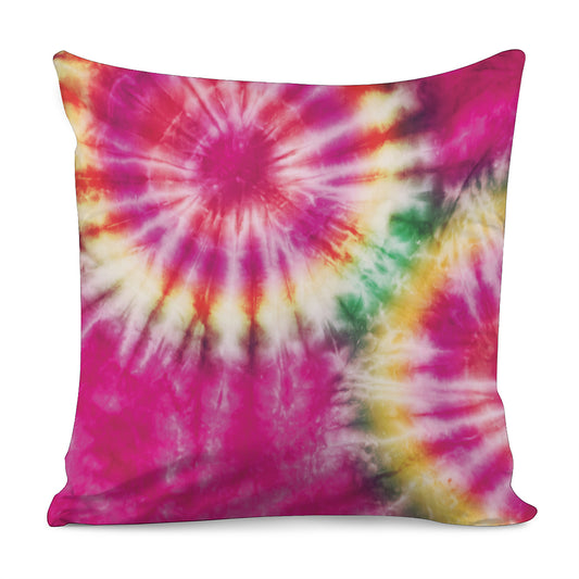 Double Tie Dye Print Pillow Cover