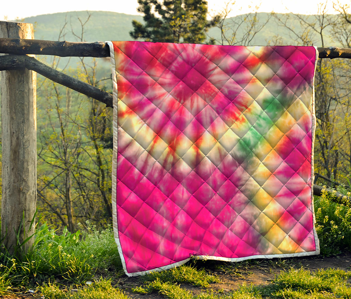 Double Tie Dye Print Quilt