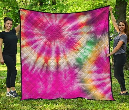Double Tie Dye Print Quilt