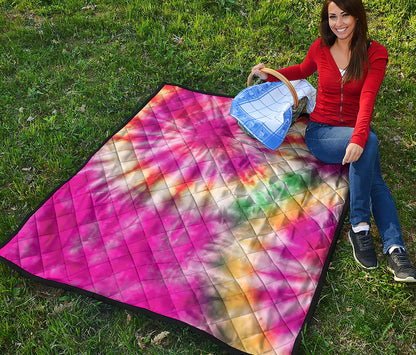 Double Tie Dye Print Quilt