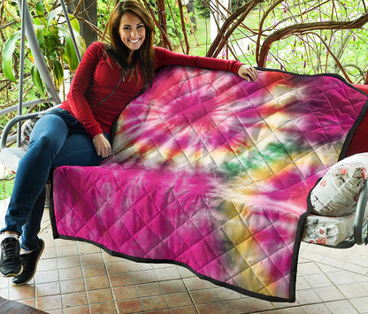 Double Tie Dye Print Quilt